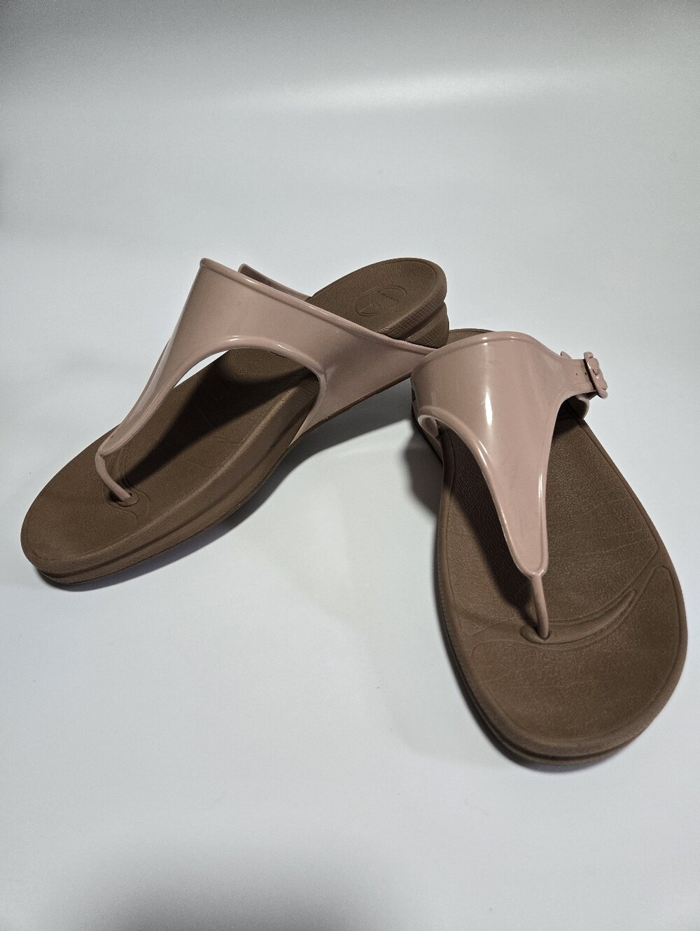 FitFlop Pink Sandals Size 11 Summer Beach Vacation